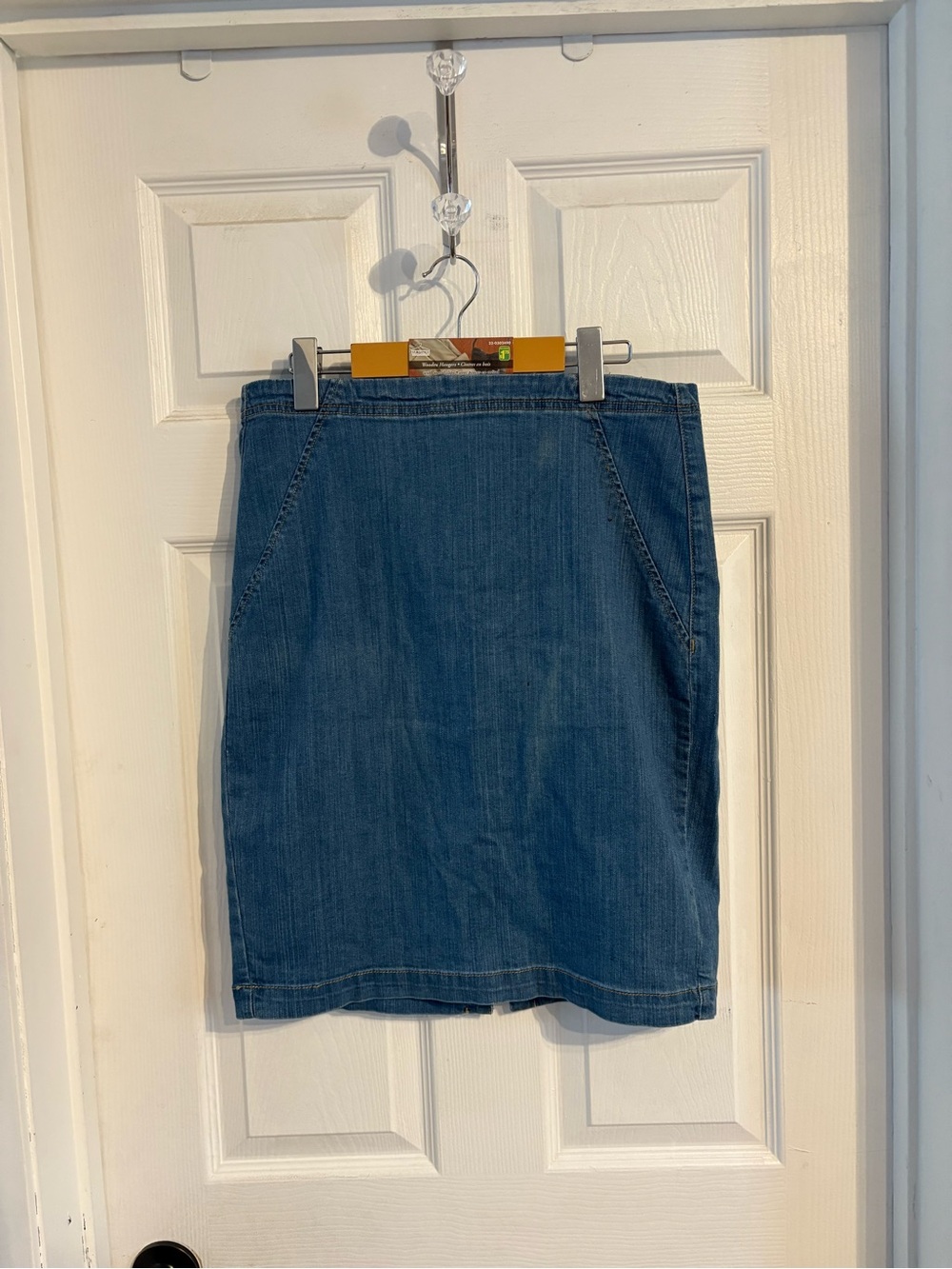 Dynamite Blue Denim Mini Skirt